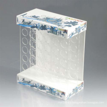 4c Printing Acrylic Desk Top Display Stands, Umbrella Products Display Showcase